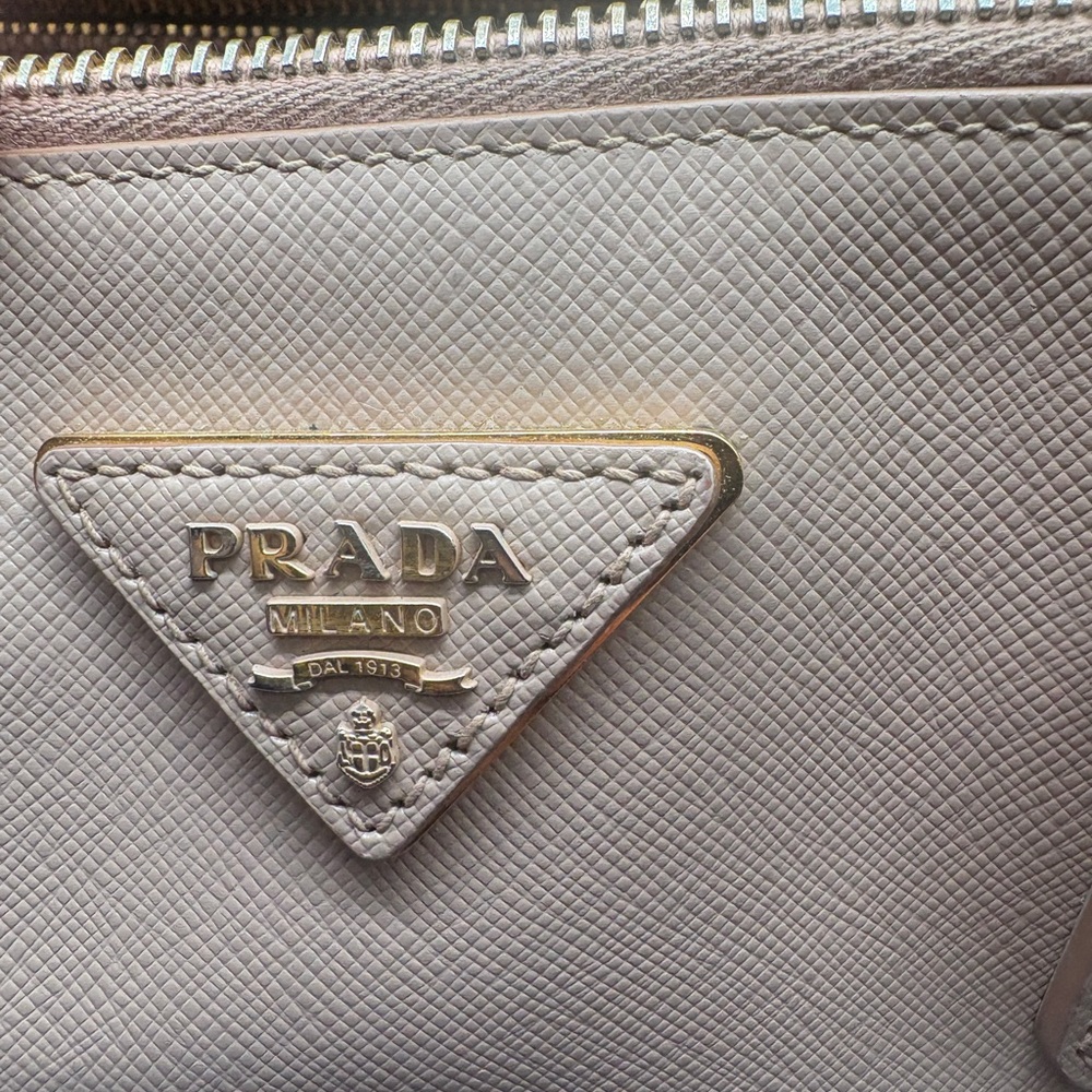 Prada Saffiano Satchel in Dusty Blush - Picture 8 of 12